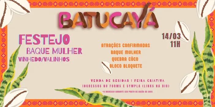 Imagem do BatucaYá - Festejo do Baque Mulher Vinhedo/Valinhos