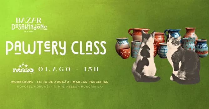 Imagem do BAZAR DESABANDONE 14 ANOS | PAWTERY CLASS - 01/08