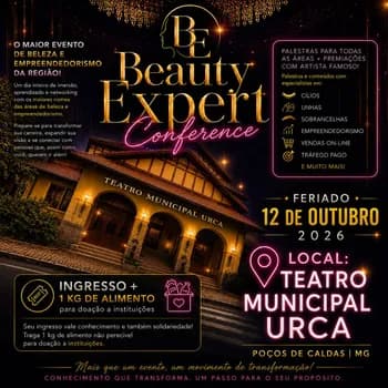 Beauty expert conference em Poços de Caldas