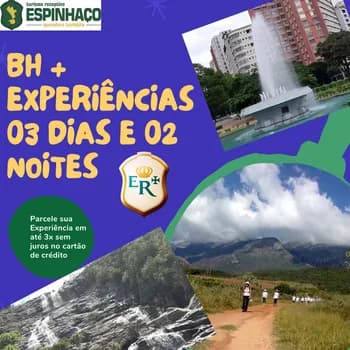 Imagem do Belo Horizonte + Experiências na Estrada Real 3 dias e 02 noites
