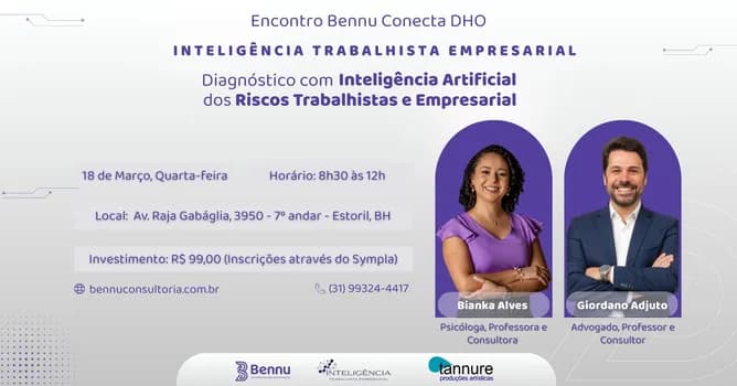 Imagem do Bennu Conecta DHO - IA Inteligência Trabalhista Empresarial
