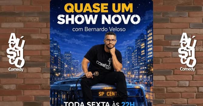 Imagem do Bernardo Veloso - Quase um show novo