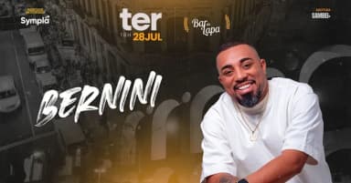 BERNINI NO BAR DA LAPA em Rio de Janeiro