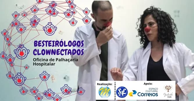 Imagem do Besteirólogos Clownectados - Oficina de Palhaçaria Hospitalar.