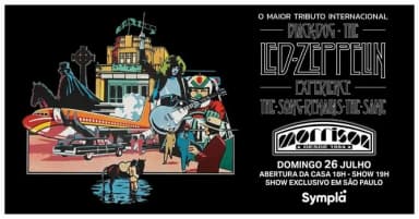 BLACK DOG LED ZEPPELIN APRESENTA THE SONG REMAINS THE SAME em São Paulo