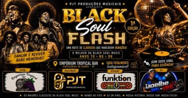 BLACK SOUL FLASH 1ª EDIÇÃO em Itapecerica da Serra