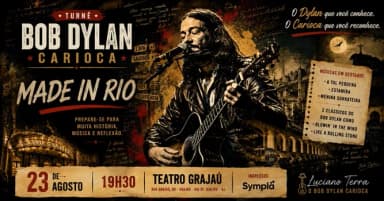 BOB DYLAN CARIOCA - LUCIANO TERRA em Rio de Janeiro