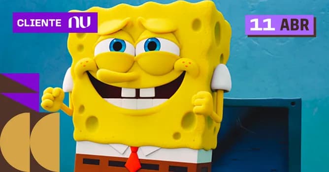Imagem do Bob Esponja: Em Busca da Calça Quadrada - 11/04 - Open Air Brasil - Rio de Janeiro (Nubank)