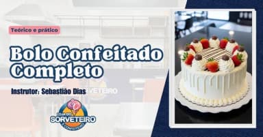 BOLO CONFEITADO COMPLETO TURMA 08 ( INSCRIÇÕES ABERTAS) em Macapá
