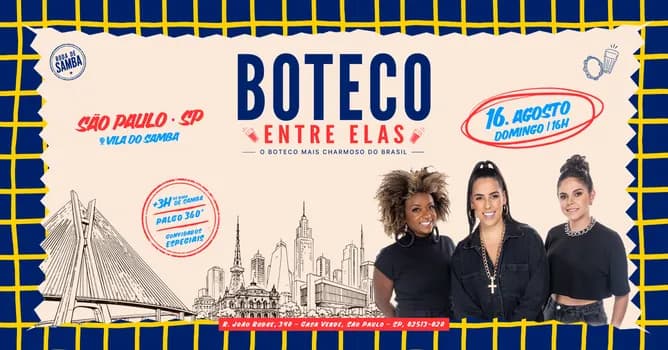 Imagem do BOTECO ENTRE ELAS NA VILA DO SAMBA