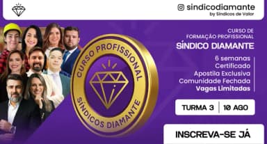 BRASILIA - CURSO DE FORMAÇÃO PROFISSIONAL SINDICO DIAMANTE em Brasília