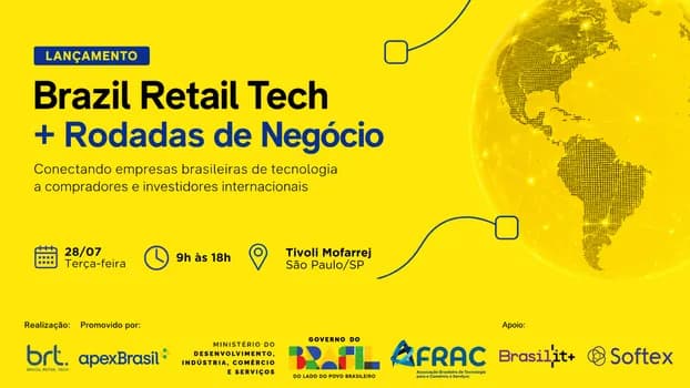 Imagem do Brazil Retail Tech Lançamento + Rodadas de Negócio