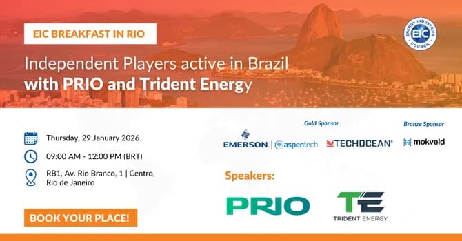 Imagem do Breakfast in Rio: Independent Players Active in Brazil with PRIO and Trident Energy