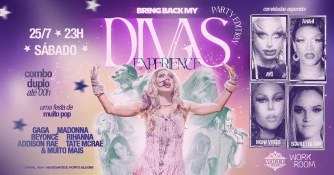 Imagem do Bring Back My...Divas Experience