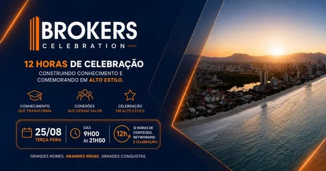 Imagem do BROKERS CELEBRATION SC - DIA DO CORRETOR DE IMÓVEIS