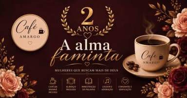 CAFÉ AMARGO - 2 ANOS em Niterói