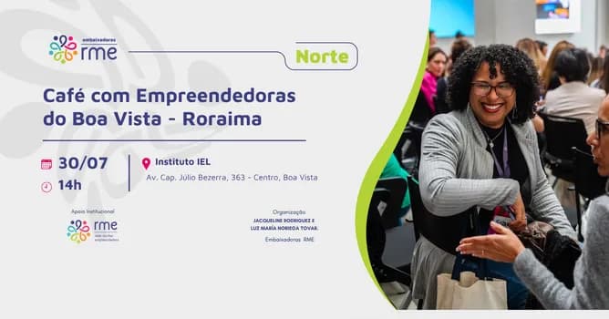 Imagem do Café com Empreendedoras - Boa Vista- Roraima