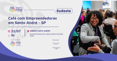 Café com Empreendedoras RME Santo André - SP em Santo André