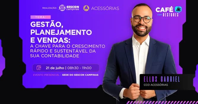 Imagem do CAFÉ COM GESTORES | Gestão, Planejamento e Vendas