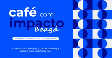 Café com Impacto Beagá | Novembro 2026 em Belo Horizonte
