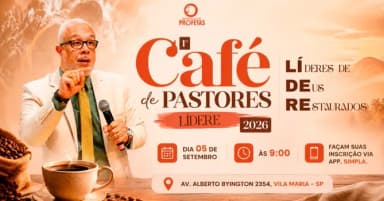 Café com Pastores em São Paulo