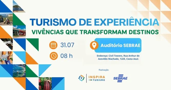 Imagem do Café com Turismo : Turismo de Experiência - Vivências que Transformam Destinos