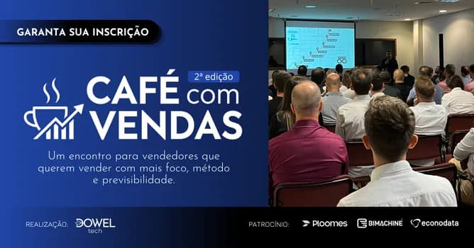 Imagem do Café com Vendas | 2° edição