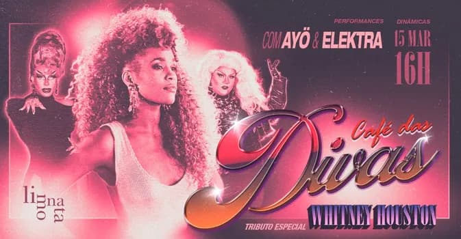 Imagem do CAFÉ DAS DIVAS - EDIÇÃO ESPECIAL: TRIBUTO A WHITNEY HOUSTON