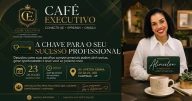 Café Executivo para Empresárias em Campinas