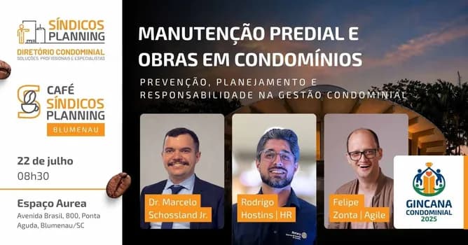 Imagem do Café Sindicos Planing Blumenau Edição 03