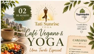 Café Vegano & Yoga Uma Tarde Especial em Rio de Janeiro