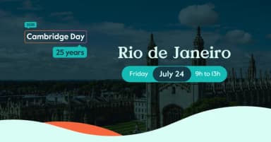 Cambridge Day 2026 | Rio de Janeiro em Rio de Janeiro