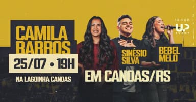 CAMILA BARROS + SINÉSIO SILVA + BEBEL MELO - NOITE PROFÉTICA em Canoas
