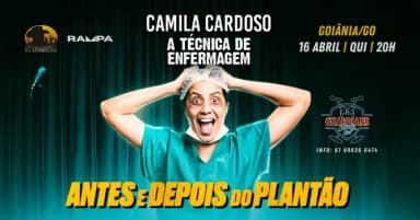 CAMILA CARDOSO em GOIÂNIA/GO - Antes e Depois do Plantão em Goiânia