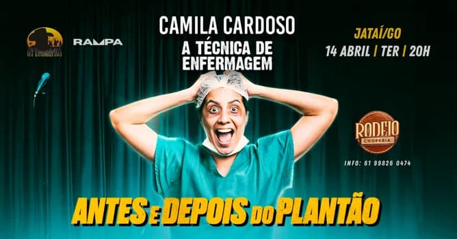 Imagem do CAMILA CARDOSO em JATAÍ/GO - Antes e Depois do Plantão