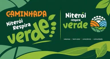 CAMINHADA NITERÓI RESPIRA VERDE em Niterói