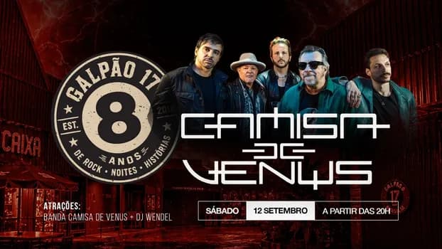 Imagem do Camisa de Vênus - Galpão 8 anos