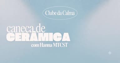 Caneca de cerâmica - tarde em Bauru