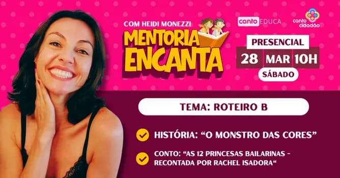 Imagem do CantoEduca PRESENCIAL| Mentoria EnCanta 2026 - Repertório B