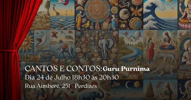 Imagem do CANTOS E CONTOS : Guru Purnima