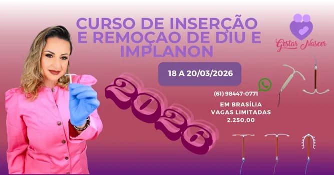 Imagem do CAPACITAÇÃO E TREINAMENTO EM INSERÇÃO E RETIRADA DE DIU E IMPLANON