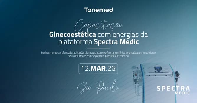 Imagem do Capacitação Ginecoestética com energias da plataforma Spectra Medic - Março