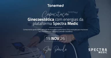 Capacitação Ginecoestética com energias da plataforma Spectra Medic - Novembro em São Paulo