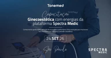 Capacitação Ginecoestética com energias da plataforma Spectra Medic - Setembro em São Paulo