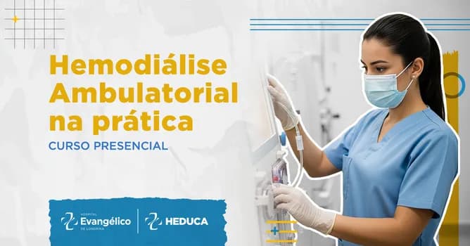 Imagem do Capacitação Hemodiálise Ambulatorial Na Prática - HE + ISHÁ - Presencial