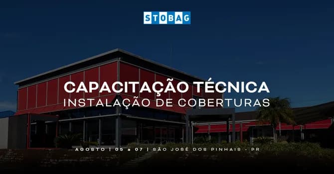Imagem do Capacitação Técnica em Instalação de Coberturas | STOBAG