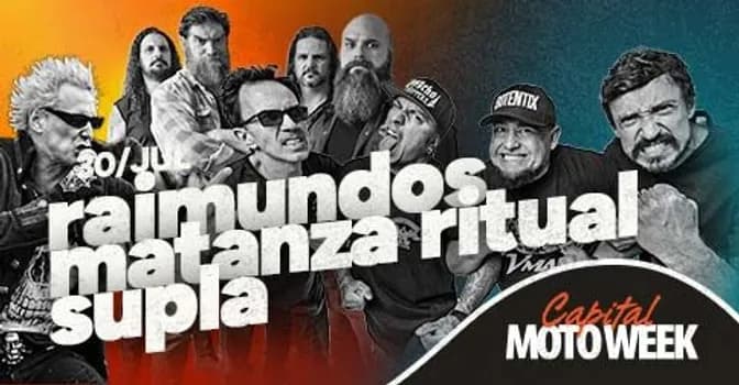 Imagem do CAPITAL MOTO WEEK | INGRESSO PEDESTRE 2026