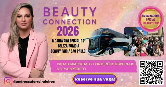 Imagem do Caravana da Beleza. Para Beauty Fair - SP. Andressa Ferreira.