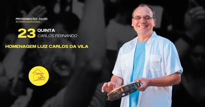 Imagem do Carlos Fernando Homenagem a Luiz Carlos da Vila