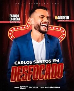 Imagem do CARLOS SANTOS EM DESFOCADO - ESPAÇO ESTRELA